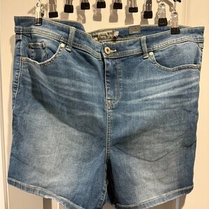 Torrid Blue Denim Shorts